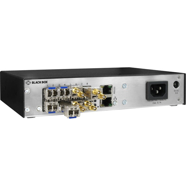 8-Port Kvm Matrix Switch Sfp,Redundant Pwr