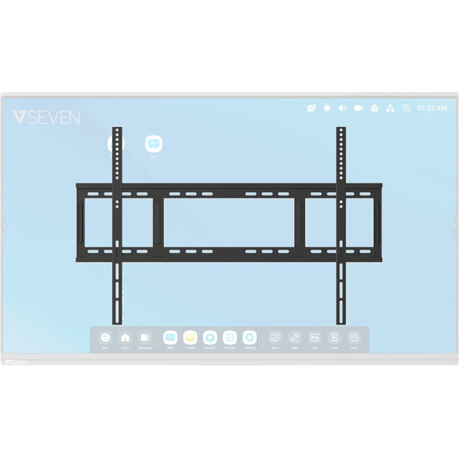86 In 4K Ifp Android 9 Display,20 Pt Touch 2X16W Audio W Mount