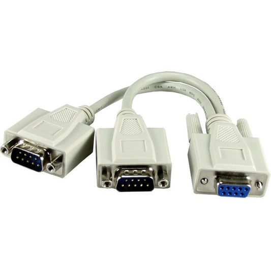 8In Serial Db9 Female To,Db9 Male & Male Splitter Cable