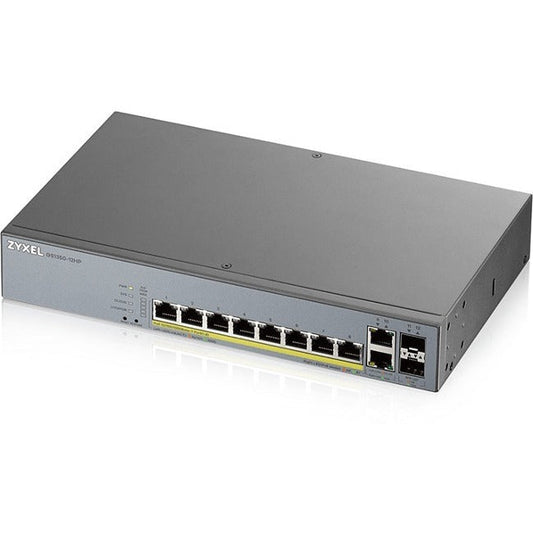 8Port Web Mngd Sw Gigabit Poe+,L2 130W W/2 Sfp + 2 Gbe Uplink