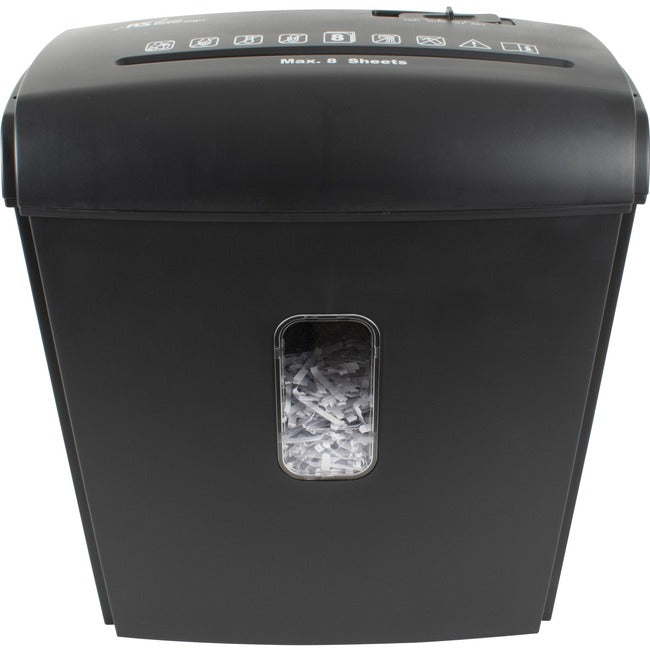 8Sheet Cross Cut Shredder,Shreds Docs Staples Credit Cards