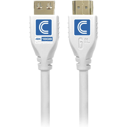 9Ft Microflex Pro Av/It Certif,18G Highspeed Hdmi Cable White