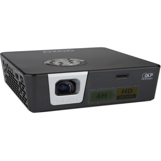 Aaxa Technologies Hp-P6X-01 Dlp Projector - 16:9 - Black, Gray