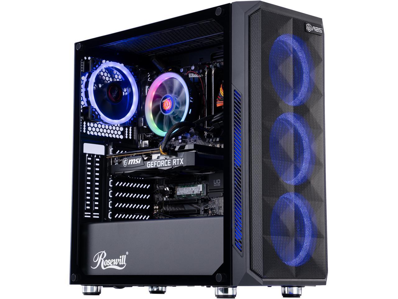 Abs Master Gaming Pc - Windows 10 Home - Intel I5 11400F - Geforce Rtx 3060 - 16Gb Ddr4 3000Mhz - 512Gb M.2 Nvme Ssd