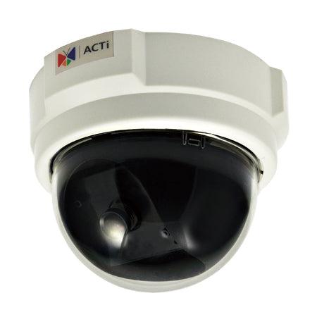 Acti E51 Security Camera Ip Security Camera Indoor Dome 1280 X 720 Pixels Floor