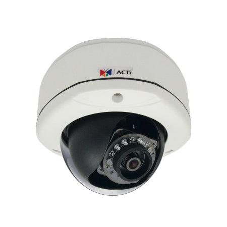 Acti E74A 3M Adaptiveir Superiorwdr Ip Security Camera Outdoor Dome 2048 X 1536 Pixels Ceiling/Wall/Pole