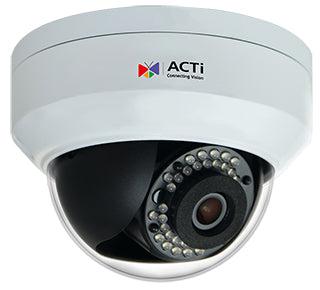 Acti Z91 Security Camera Ip Security Camera Outdoor Dome 2592 X 1520 Pixels Ceiling