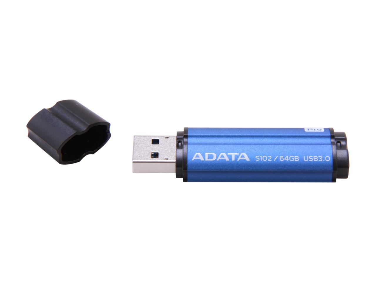 Adata 128Gb S102 Pro Advanced Usb 3.0 Flash Drive, Speed Up To 100Mb/S (As102P-128G-Rgy)