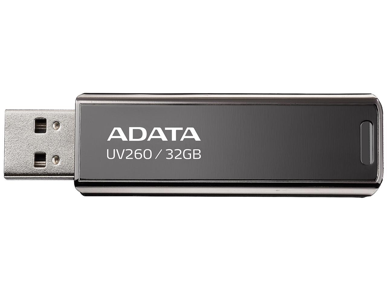 Adata 32Gb Uv260 Usb 2.0 Flash Drive (Auv260-32G-Rbk)