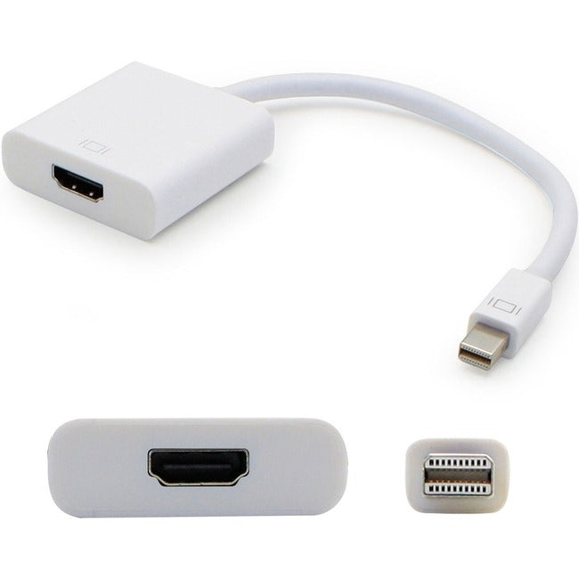 Addon 5Pk Displayport/Hdmi M/F,8In White Active Adapter Cables