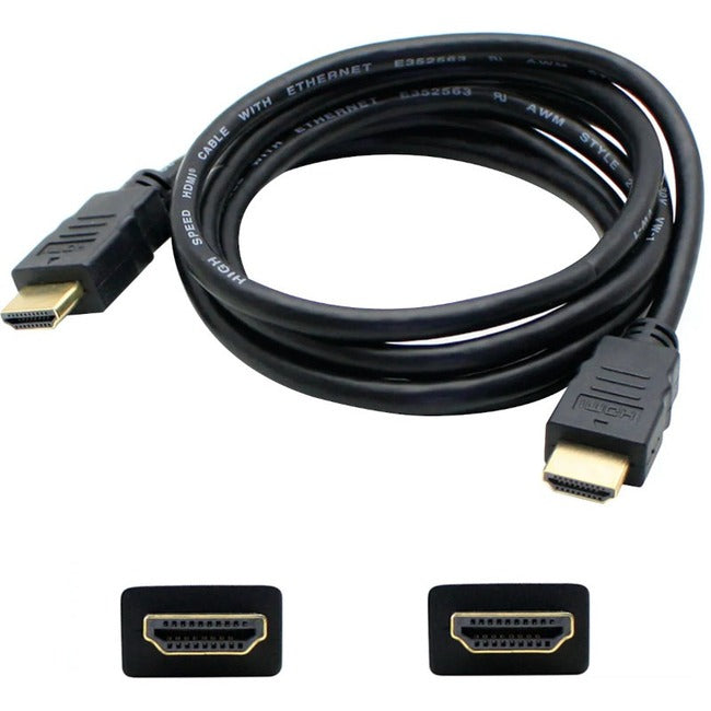 Addon 75Ft Male To Male Cable,Hdmi To Hdmi Black Cable