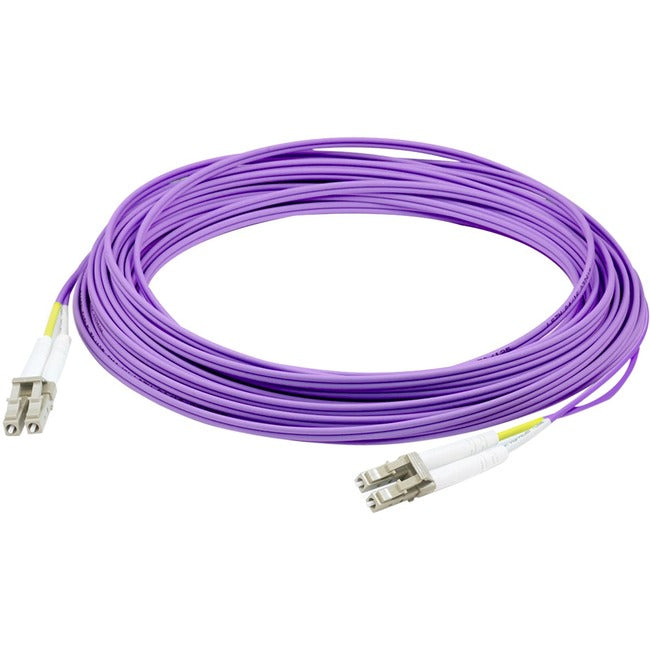 Addon Lc M/M Om4 Patch Cbl,3M Erika Violet Duplex Fiber Ofnr