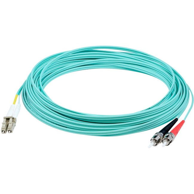 Addon Lc/St M/M Om4 Patch Cbl,5M Aqua Duplex Lszh Fiber