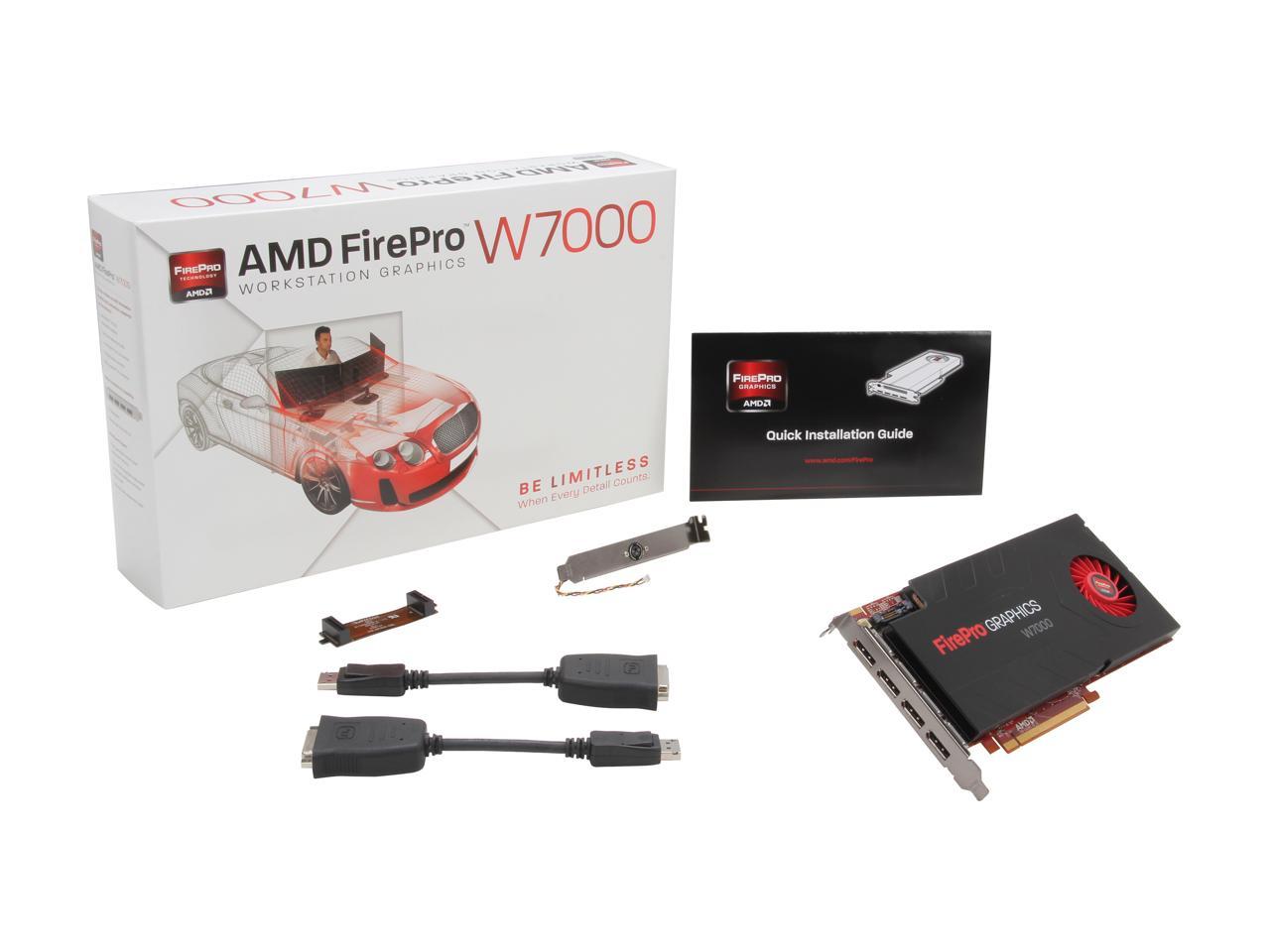 Amd Firepro W7000 100-505634(100-505848) 4Gb 256-Bit Gddr5 – TeciSoft