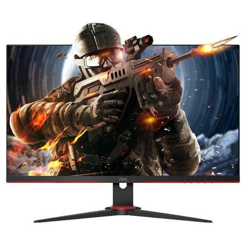 Aoc 27G2E Led Display 68.6 Cm (27") 1920 X 1080 Pixels Full Hd Black, Red