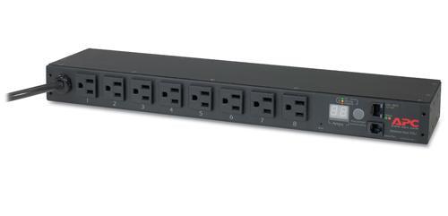 Apc Ap7800B Power Distribution Unit (Pdu) 8 Ac Outlet(S) 1U Black