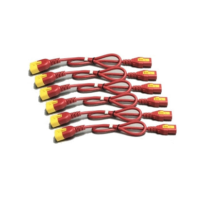 Apc Ap8706S-Nax340 Power Cable Red 1.8 M C13 Coupler C14 Coupler