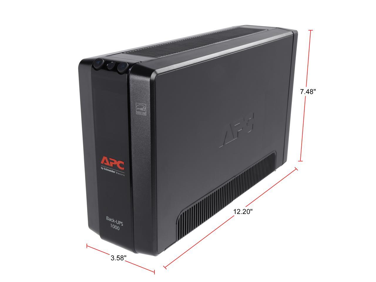 Apc Back Ups Pro Bx1000M 8-Outlet 600W/1000Va Lcd Ups System