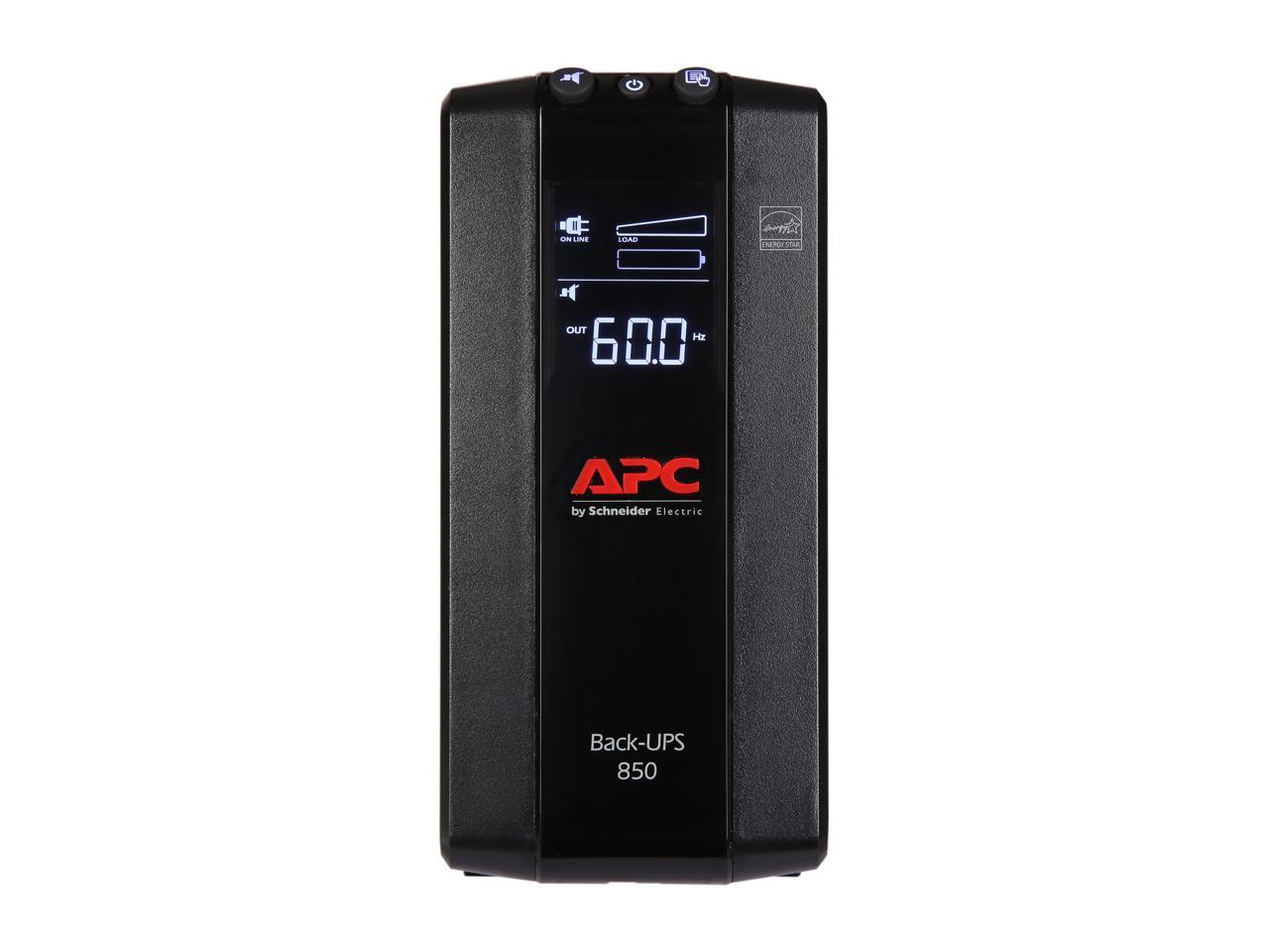 Apc Back Ups Pro Bx850M 8-Outlet 510W/850Va Lcd Ups System
