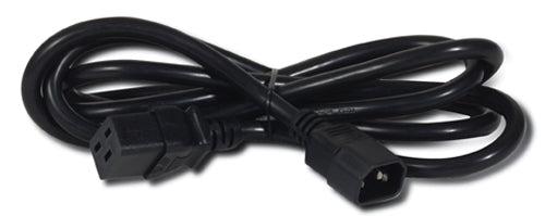 Apc C19/C14 2M Black C14 Coupler C19 Coupler