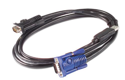 Apc Kvm Usb Cable - 25 Ft (7.6 M) Kvm Cable Black