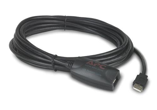 Apc Netbotz Usb Latching Repeater Cable, Plenum, 5M Usb Cable 5.00 M Usb A Black