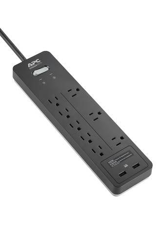 Apc Ph8U2 Power Distribution Unit (Pdu) 8 Ac Outlet(S) Black