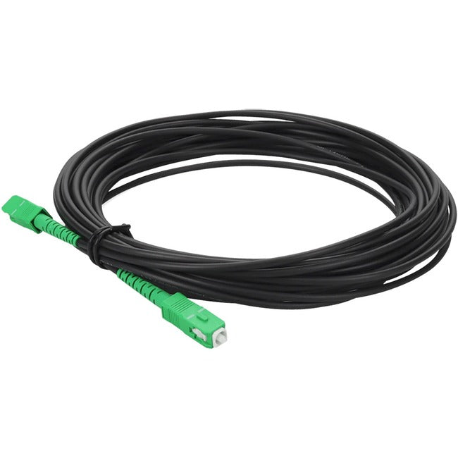 Asc M/M Patch Cbl,10M Black Os2 Riser Fiber