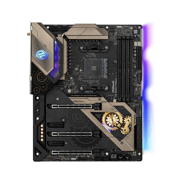 Asrock B550 Taichi Socket Am4/ Amd B550/ Ddr4/ Quad &3-Way Crossfirex/ Sata3&Usb3.2/ M.2/ Wifi&Bluetooth/ Atx Motherboard