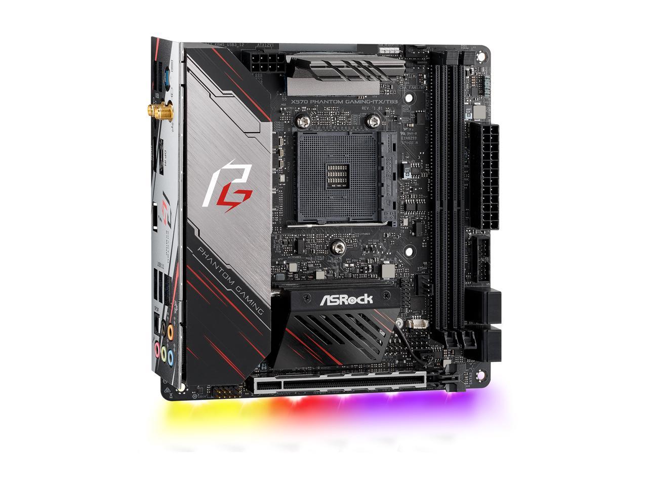 Asrock X570 Phantom Gaming-Itx/Tb3 Mini Itx Thunderbolt 3 X570