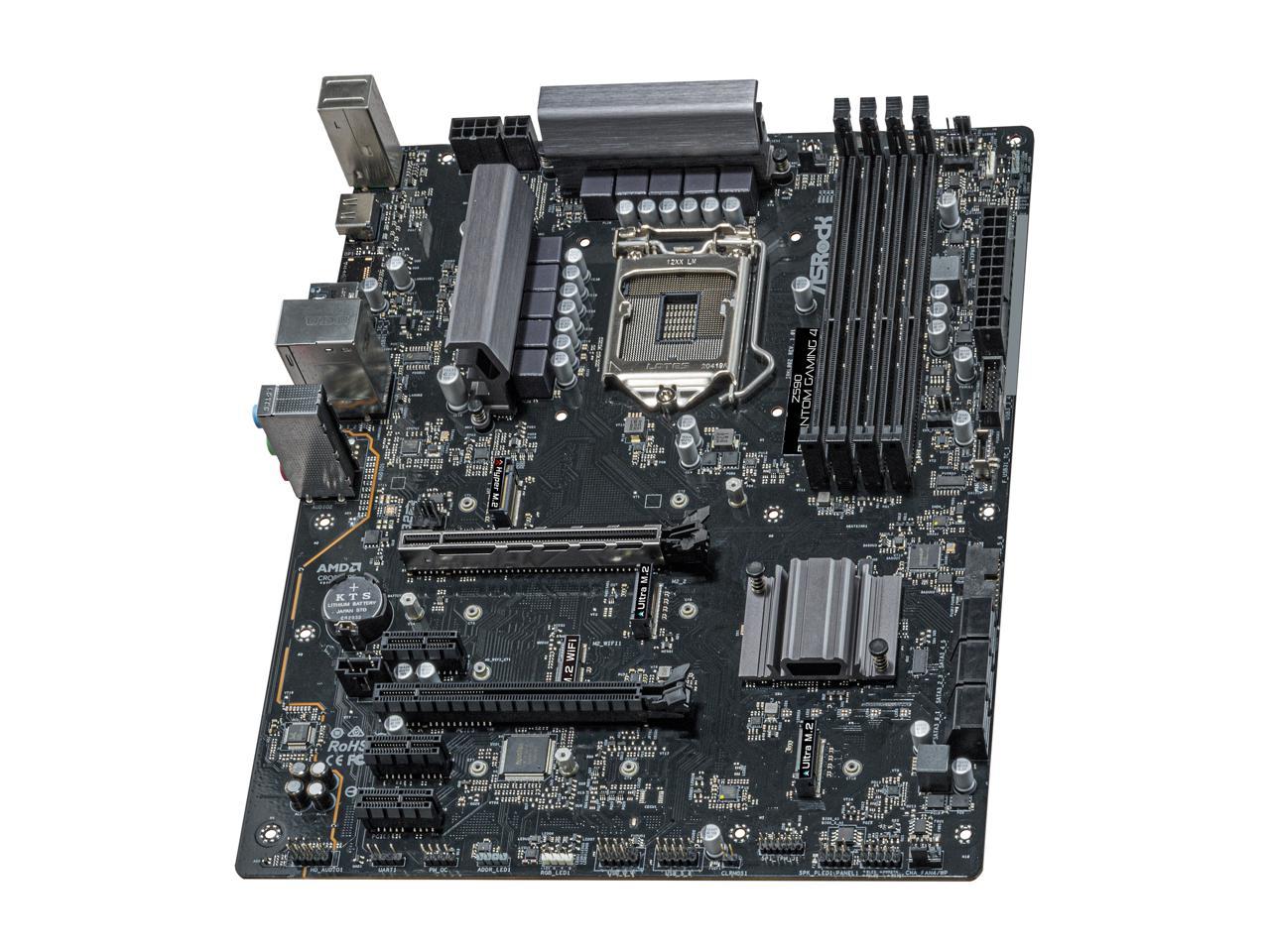 Asrock Z590 Phantom Gaming 4 Lga 1200 Intel Z590 Sata 6Gb/S Z590 PHANTOM  GAM 4 – TeciSoft