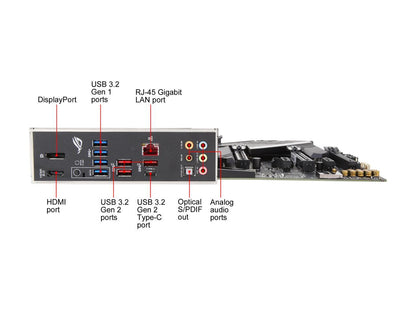 Asus Amd Am4 Rog Strix X570-F Gaming Atx Motherboard With Pcie 4.0, Dual M.2, Sata 6Gb/S, Usb 3.2 Gen 2