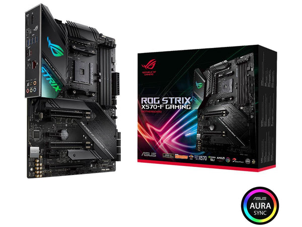 Asus Amd Am4 Rog Strix X570-F Gaming Atx Motherboard With
