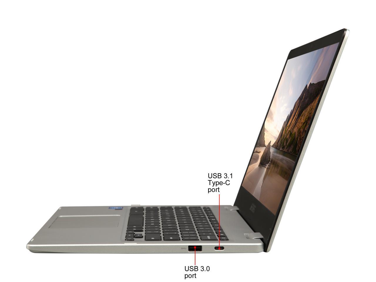 Asus Chromebook C423Na-Dh02 14 Inch Intel Celeron N3350 1.1Ghz/ 4Gb Lpddr4/ 32Gb Emmc/ Usb3.1/ Chrome Notebook (Silver)