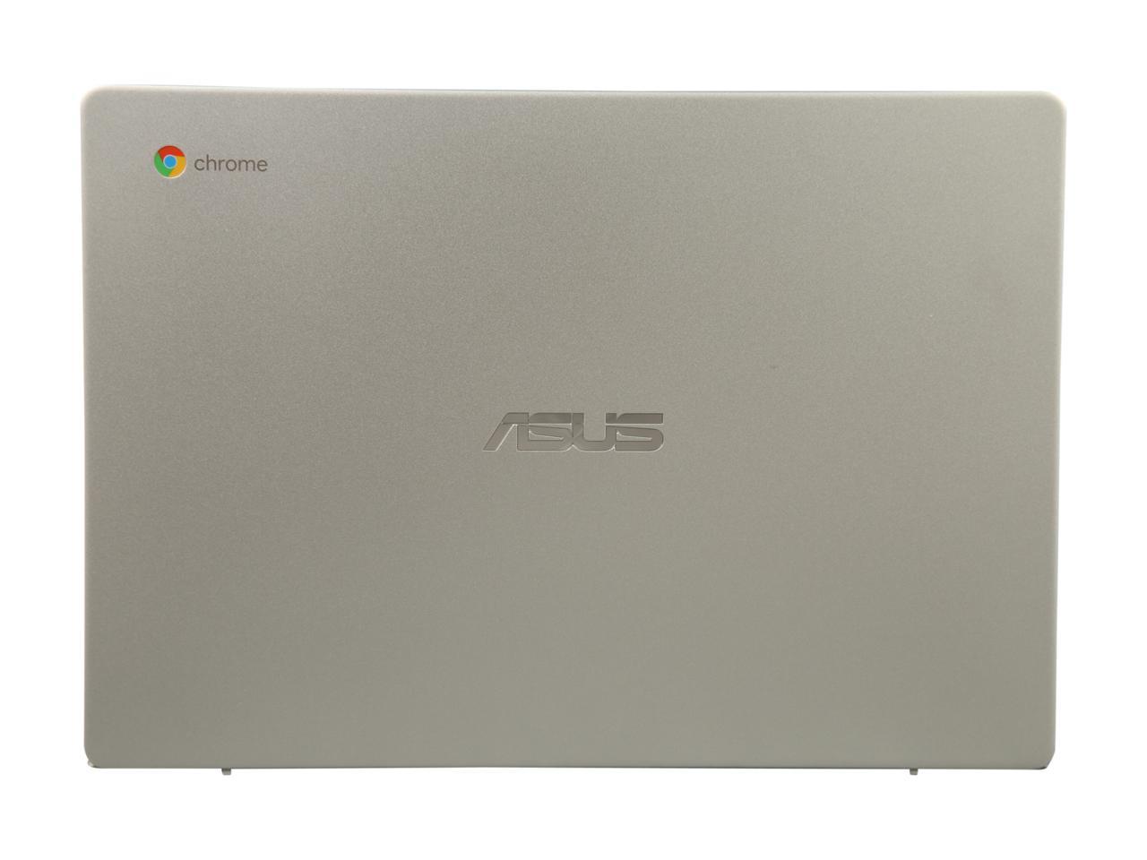 Asus Chromebook C423Na-Dh02 14 Inch Intel Celeron N3350 1.1Ghz/ 4Gb Lpddr4/ 32Gb Emmc/ Usb3.1/ Chrome Notebook (Silver)