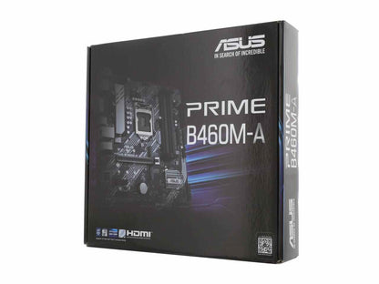 Asus Prime B460M-A Lga 1200 Intel B460 Sata 6Gb/S Micro Atx Intel Motherboard