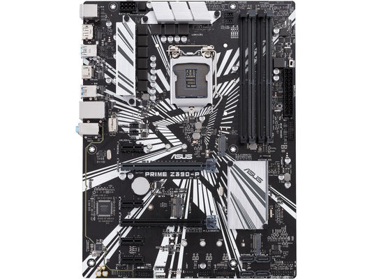 Asus Prime Z390-P Lga 1151 (300 Series) Intel Z390 Sata 6Gb/S Atx Intel Motherboard
