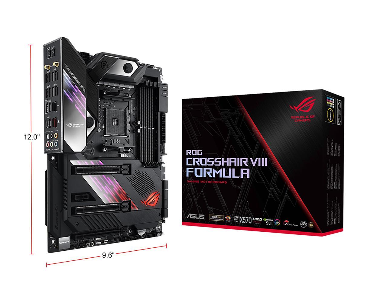 Asus Rog Crosshair Viii Formula Amd X570 Am4 Atx Motherboard