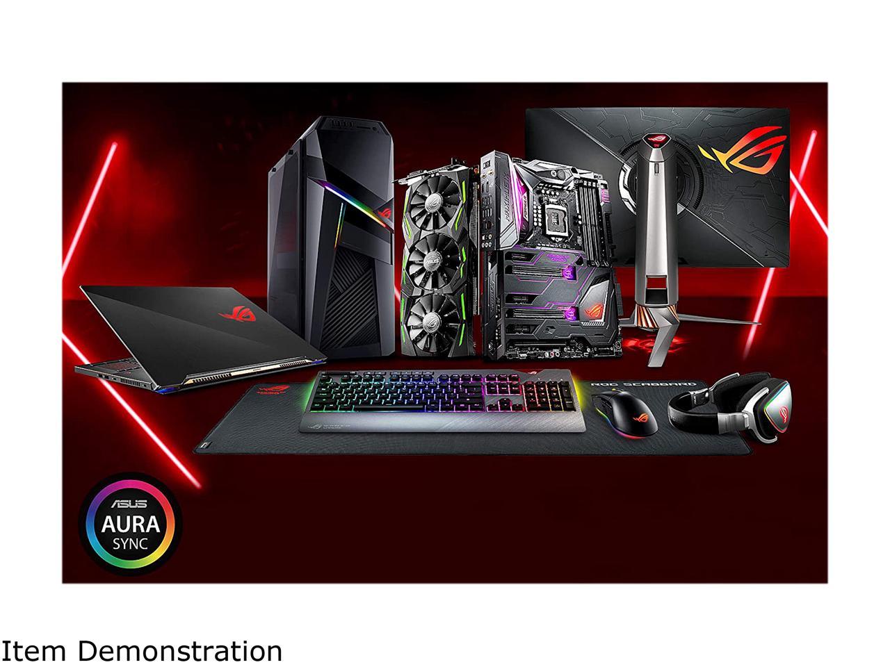 Asus Rog Strix Lc 240 Rgb All-In-One Liquid Cpu Cooler 240Mm Radiator, Intel 115X/2066 And Amd