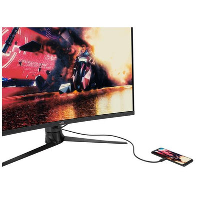 Asus Rog Strix Xg32Vc 31.5 Inch Widescreen 3,000:1 1Ms Hdmi/Displayport/Usb Led Hdr10 Monitor