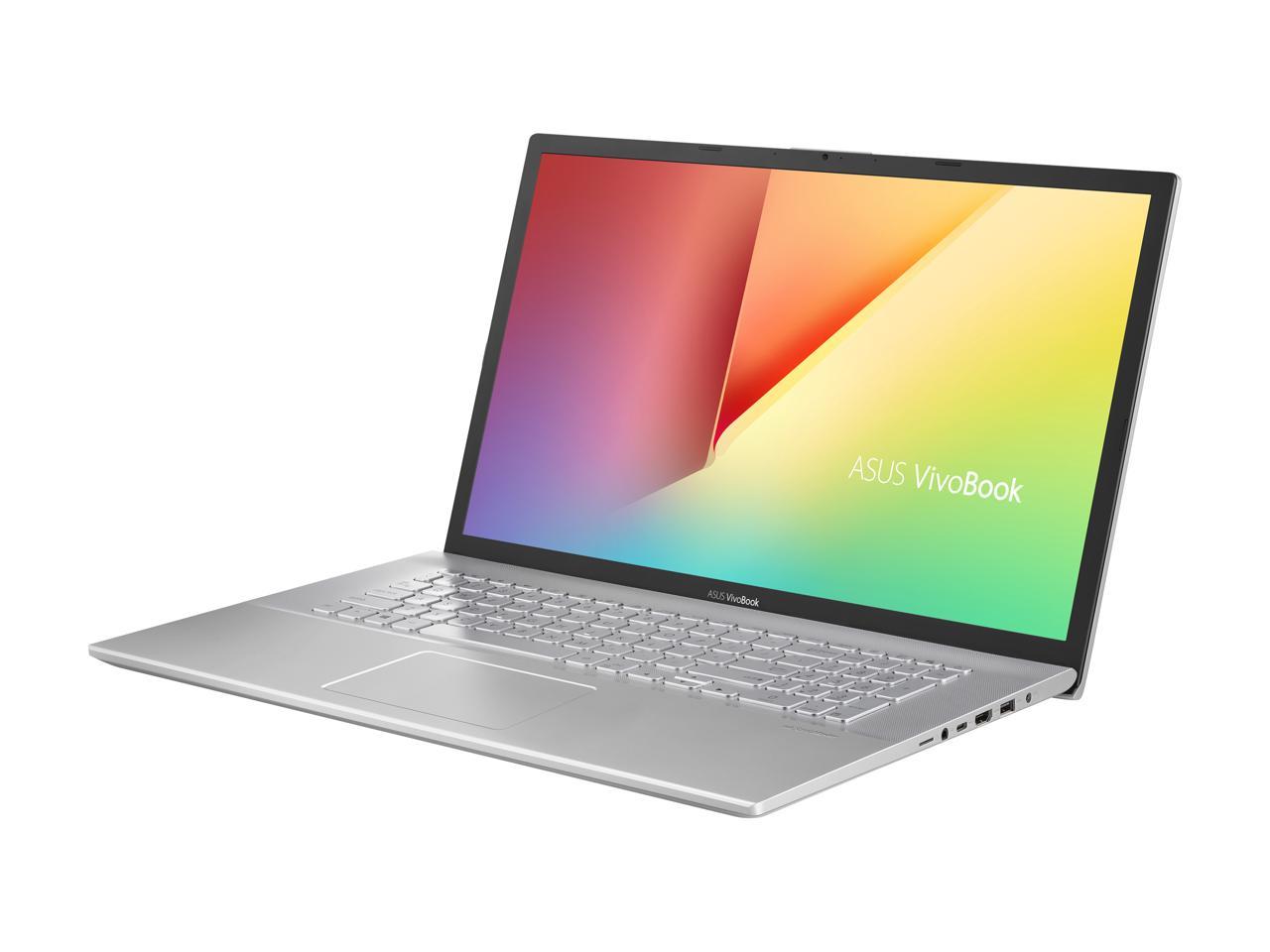 Asus Vivobook S17 S712 Thin And Light 17.3" Fhd Display, Amd Ryzen 5 5500U Cpu, 8 Gb Ddr4 Ram, 128