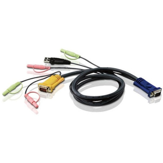 Aten 2L-5305U 5M Usb Kvm Cable With 3 In 1 Sphd And Audio