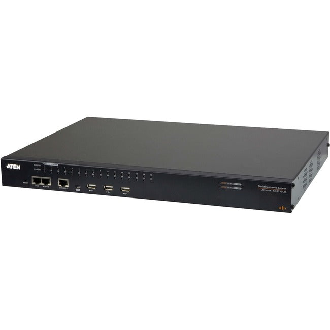 Aten 32-Port Serial Console Server With Dual Power/Lan