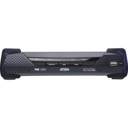 Aten 4K Hdmi Single Display Kvm Over Ip Receiver With Poe-Taa Compliant