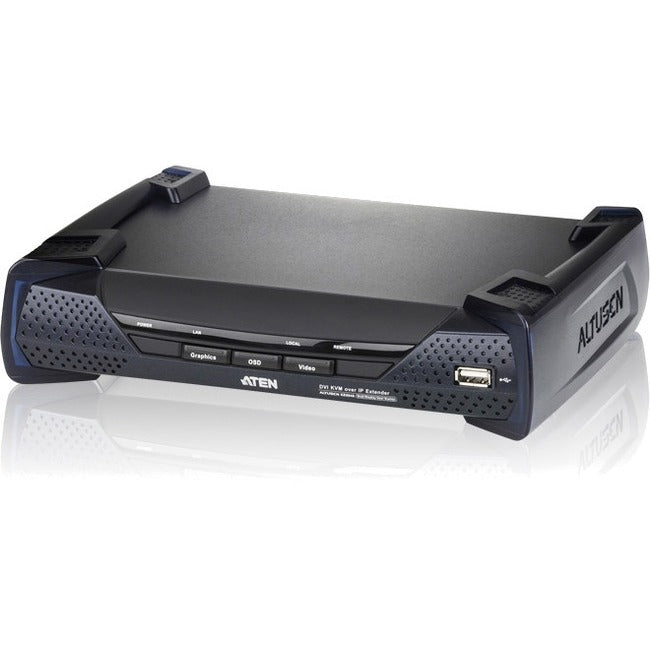 Aten Ke6940R Dvi Kvm Over Ip Extender Receiver-Taa Compliant