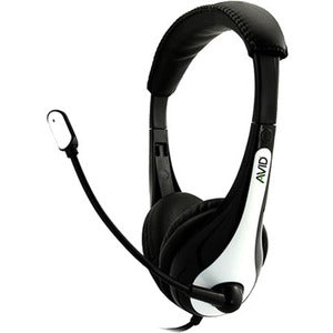 Avid Ae-36 Headset With Noise Cancelling Mic & 3.5Mm Plug White