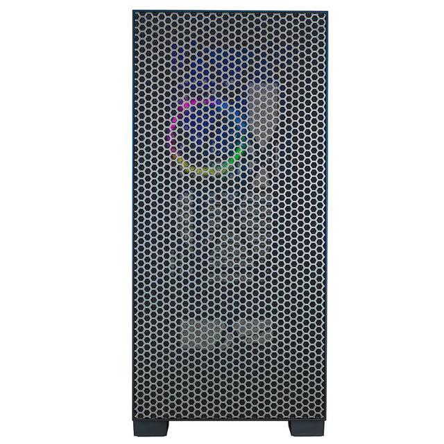Azza Csaz-450 Hive No Power Supply Atx Mid Tower Case W/Tempered Glass (Black)
