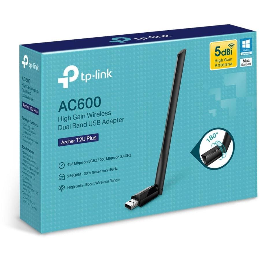 Ac600 High Gain Wrls Dual Band,Usb Adapter