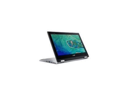 Acer Chromebook Spin 11 Cp311-1H-C5Pn 11.6 Inch Intel Celeron N3350 1.1Ghz/ 4 Gb Lpddr4/ Usb3.1/ Chrome Os Laptop (Sparkly Silver)