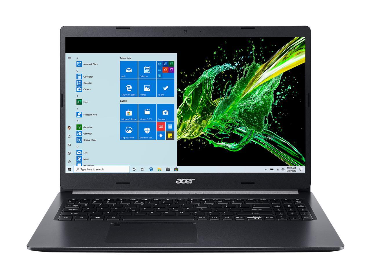 Acer Laptop Aspire 5 A515-55T-5887 Intel Core I5 10Th Gen 1035G1 (1.00Ghz) 8 Gb Memory 512 Gb Ssd